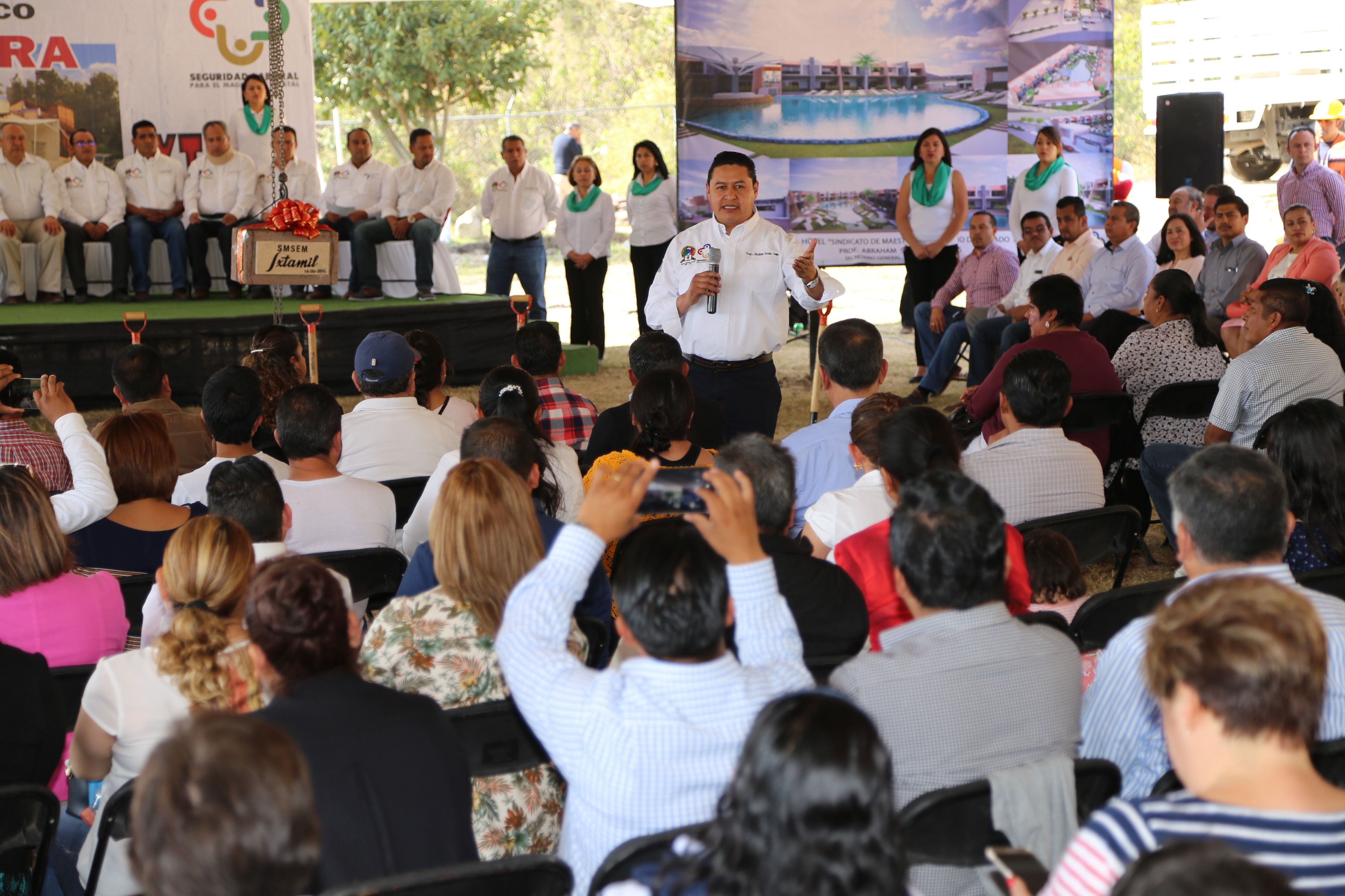 Inició SMSEM construcción de nuevas instalaciones en Ixtamil - Aula  Mexiquense