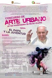 Concurso ARTE URBANO -el Papa y la Juventud-