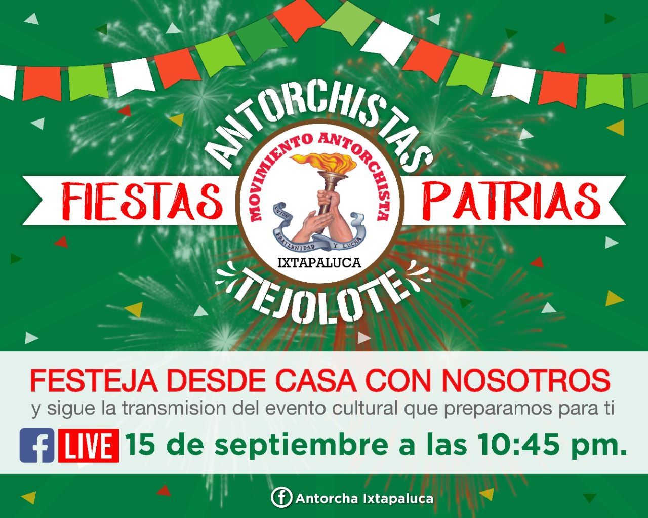 Nueva modalidad del Grito de Independencia en El Tejolote - Aula Mexiquense